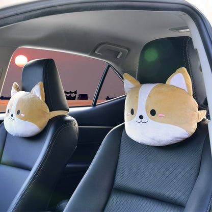 Corgi Plush Car Comfort Pillows | Corgi Gifts | The Corgi Shop