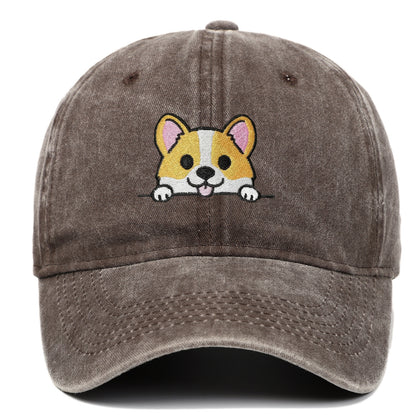 Corgi Embroidered Baseball Cap | Corgi Gifts | The Corgi Shop