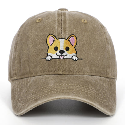 Corgi Embroidered Baseball Cap | Corgi Gifts | The Corgi Shop