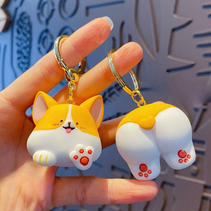 Cute Corgi Keychains Set | Corgi Gifts | The Corgi Shop