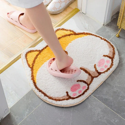 Corgi Butt Bathroom Mat | Corgi Gifts | The Corgi Shop